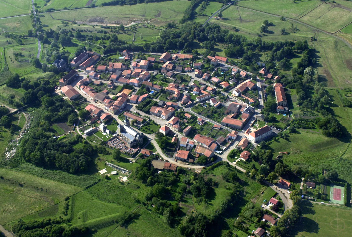 vue aerienne marsal